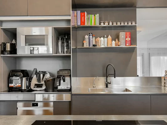 Appartamento con Osmy Frizz 220 impianto di osmosi inversa