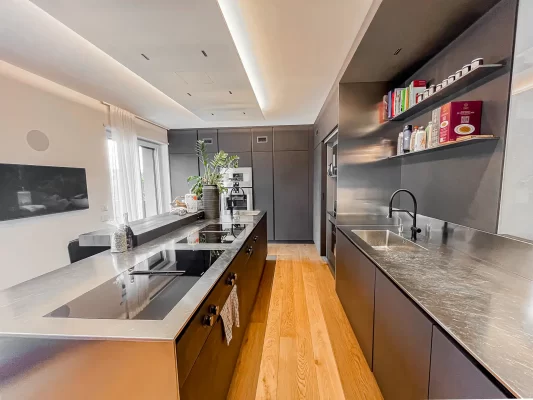 Appartamento con Osmy Frizz 220 impianto di osmosi inversa