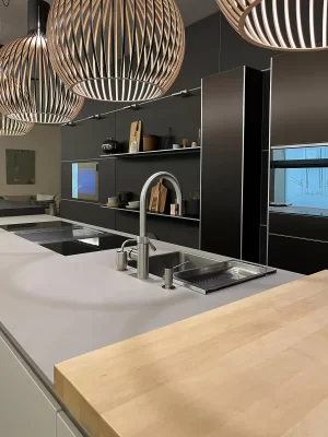 Appartamento conImpianto ad osmosi inversa con frigo gasazione con rubinetto elettronico a 3 vie salva spazio